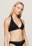 Tommy Hilfiger Triangle Fixed Bikini Top - Black