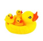Rubbe Ducks Toys 4PC For Baby Bath Time
