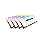 Corsair Vengeance Rgb Pro - White Heatsink 32GB 8GB X 4 Kit DDR4-3600 CL18 1.35V - 288PIN Memory Module