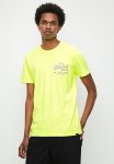 Neon Vintage Logo T-Shirt - Neon Yellow