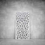 Wall Art D052 - 2000 X 1000 X 20 Indoor Matt Silver Warm White