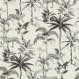 No-woven Jungle Leo Wallpaper White 10.05MX0.53M