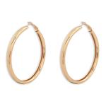 Goldair Gold Fan Hoop Earrings