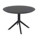 Round Sky Dining Table 105CM - Olive Green