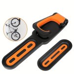 Folding Bicycle Wall Hook Vertical Bike Storage Rack For Indoor Garage & Shed - Easy To Install - Great For Hanging Road & Mount