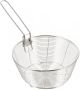 Basket With Handle Versatile Frying Mesh Container For Chips