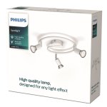 Philips Spotlight Plate spiral W 3X50W Downlighter