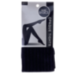 Ladies Opaque Black Extra Large Tights