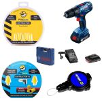 Bosch - Cordless Drill Kit Corded Plugfones Replacement Foam & Key-bak