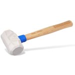 Real Steel Hammer Mallet White Hickory Wood Handle 450 Grams