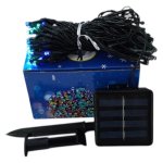 Solar LED String Lights Outdoor Multicolor Waterproof