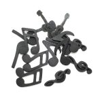 Fondant Decoration Music Notes 11