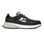 Orion Sidetrim Layer Leather Sneaker -black