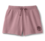 Women’s Willie G Skull Bling Shorts – Nostalgia Rose