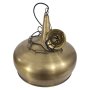 Ceiling Pendant Light With Chain Gold 175CM