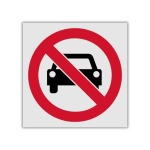 No Entry For Vehicles Reflective Safety Sign PV16REF