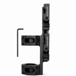 Qd Auto Lock Dual-ring Rifle Scope Mount With Hex Key 25-30MM Quick Detach Tactical Scope Mount Bracket For Picatinny weaver Rai