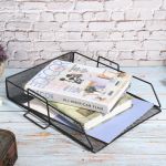 Sturdy Desktop Document Tray