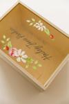 Keepsake Box - Floral Design - Large