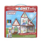Melissa Magnetivity Magnetic Building Play Set - Draw & Build Castle