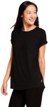 Boody Downtime Lounge Top - Black - M