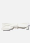 Cotton On Organic Pointelle Bow Headband - Milk