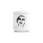 Carrol Boyes Well Inclined Large Canister With Lid White