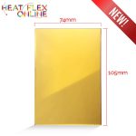 A7 105MMX74MM 3MM Gold Mirror Acrylic Panel