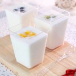 H-select Acrylic Dessert Cup & Lid 4.5X5.5CM 1X10
