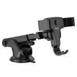 Hoco DCA7 One-button Car Phone Holder With Suction Cup Dashboard Mount