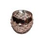 Rose Gold Xmas Rose Bowl 10.5CMX8.5CM
