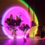 Sunset Lamp Projection LED Lights With Remote 16 Colors Night Light Rainbow 4 Modes Setting For Photography/selfie/party Decor Gifts Women