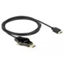 85974 Video Cable Adapter 1.75 M Displayport + MINI Displayport + USB Type-c HDMI Anthracite