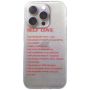 Self-love Affirmations Print Phone Case Compatible With Iphone 15 Pro - Transparent