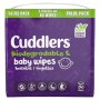 Cuddlers Biodegradable Baby Wipes 3 X 80 Pack
