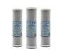 Superpure 10 Inch Carbon Block Water Filter Replacement Cartridge 3-PACK