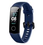 Solid Color Silicone Watch Band For Huawei Honor Band 4 Aqua Blue