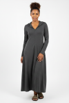 Midi Dress - XXL Charcoal