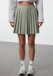 Pleated MINI Woven Skirt Skirt - Light Khaki