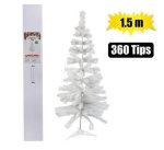 Xmas Tree 1.5M White 360 Tips Boxed