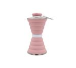 Bpa Lightweight Collapsible Silicone Water Bottle 500ML - Pink