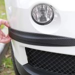 2PCS Universal Anti-collision Protector Rubber Car Front And Rear Corner Bumper Guard Lip Anti-scratch Strips Sticker Car Produc
