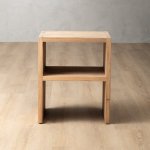 Linear Pedestal Oak