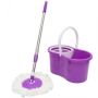 360 Rotating Mop With Bucket - Purple