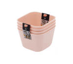 Ezy Multi Purpose Small Cups Tray - Pack Of 4 Peach
