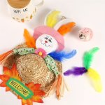 100PCS Colorful Craft Feather 7.62-12.7 Cm Colorful Feather For Diy Craft Wedding Birthday Family Party Decoration