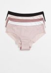 5 Pack Hipster Briefs - Light Pink old Rose
