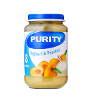 Purity 8 Months Assorted Flavours 200ML - Yoghurt & Peaches