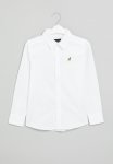 Polo Boys Classic Long Sleeve Shirt - White