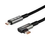 GIZZU 90-DEGREE Usb-c Cable 1M 100W Pd 10GBPS
